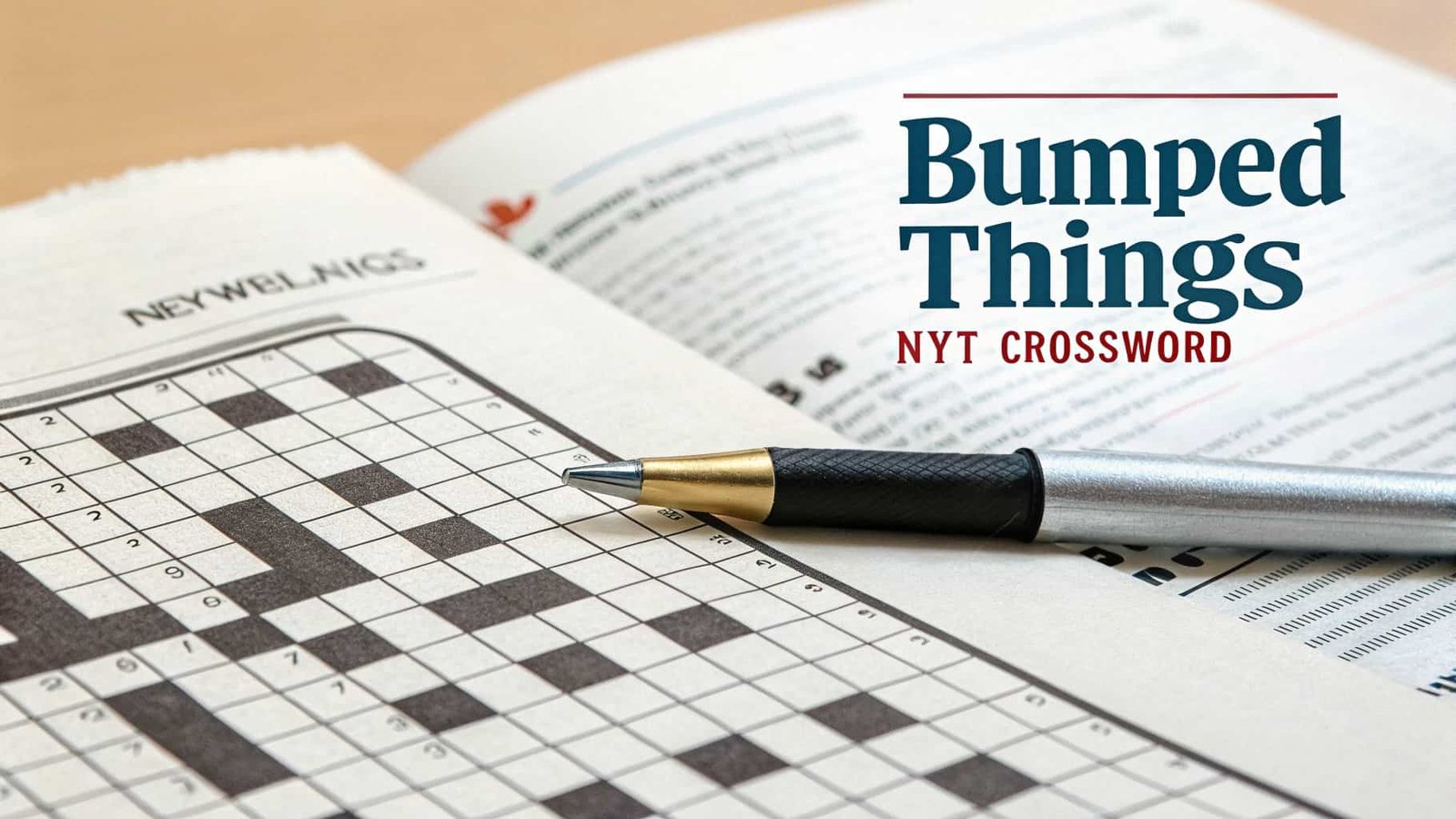 Bumped Things NYT Crossword