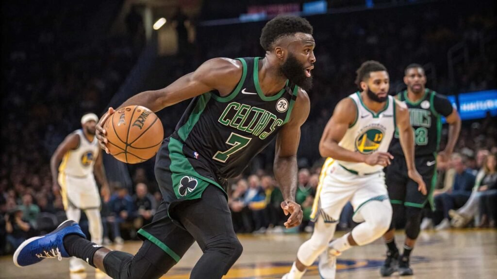 Jaylen Brown Keeps the Pressure On