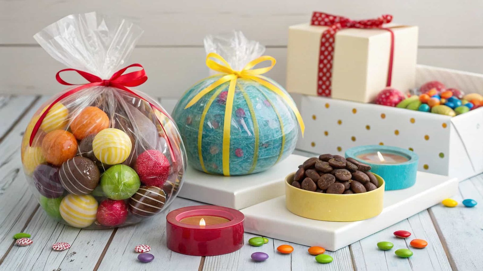 Saran Wrap Ball Gift Ideas for Adults