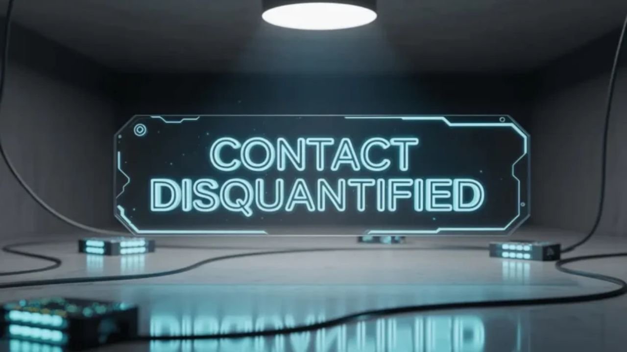 what is contact the disquantified